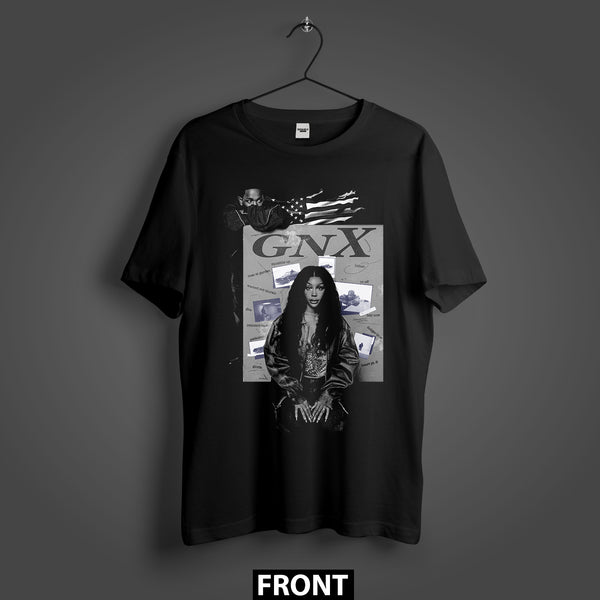 Kendrick Lamar x SZA Grand National Tour 2025 Premium Oversized Double-Sided T-Shirt (Unisex)